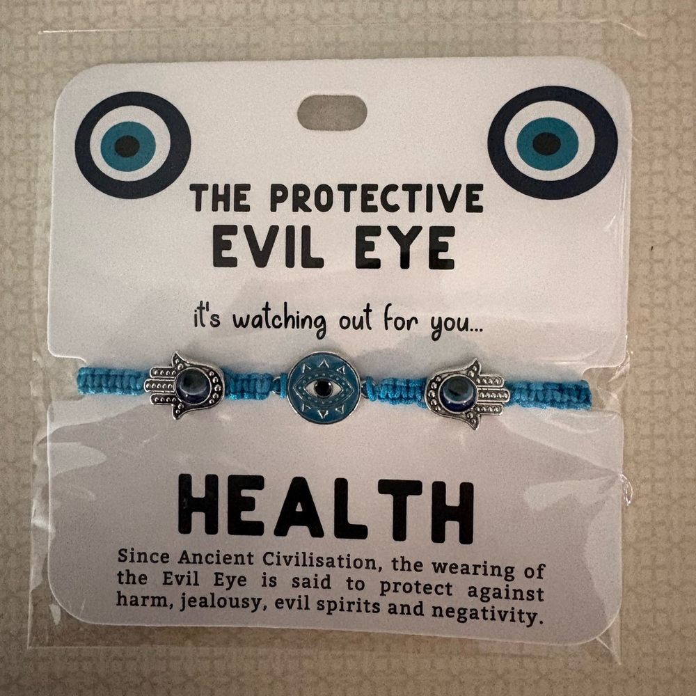 Blue Evil Eye Bracelet